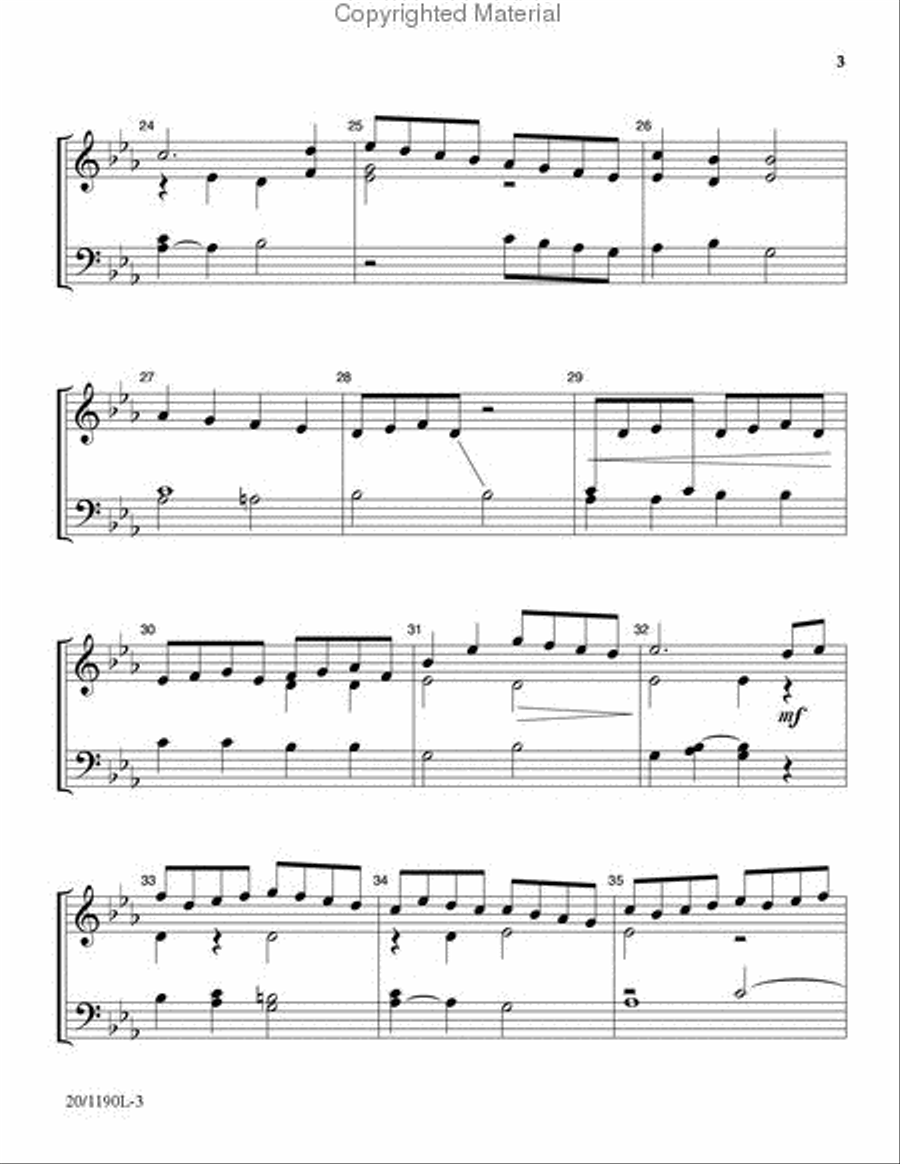 In Pastures Green 2-Octaves scores gallery preview page 4