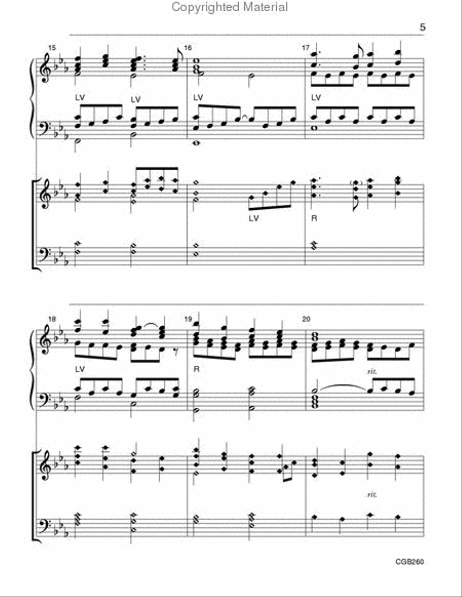 In the Bleak Midwinter 5-Octaves scores gallery preview page 5