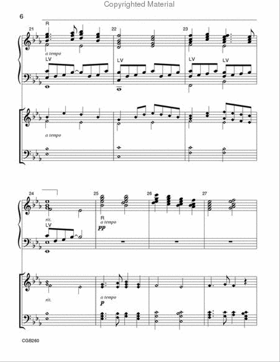 In the Bleak Midwinter 5-Octaves scores gallery preview page 6