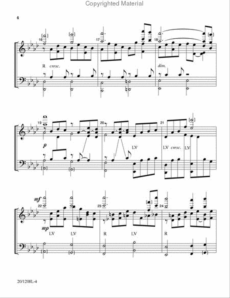 Lord, Speak to Me That I May Speak 5-Octaves scores gallery preview page 4