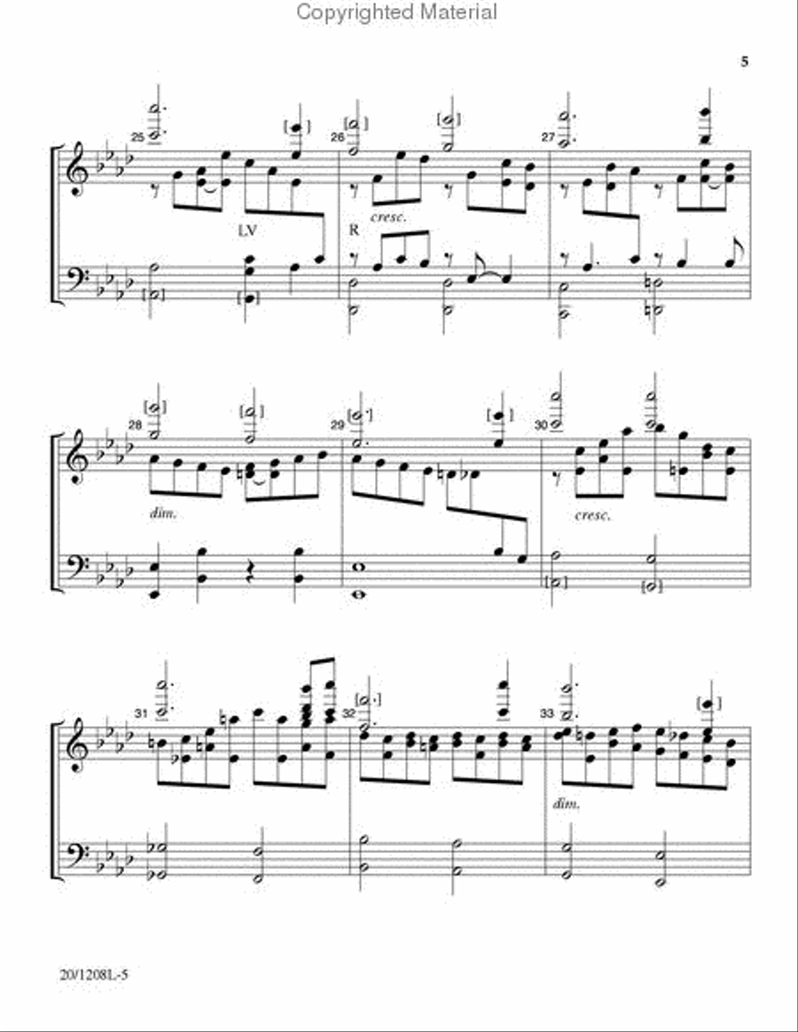 Lord, Speak to Me That I May Speak 5-Octaves scores gallery preview page 5