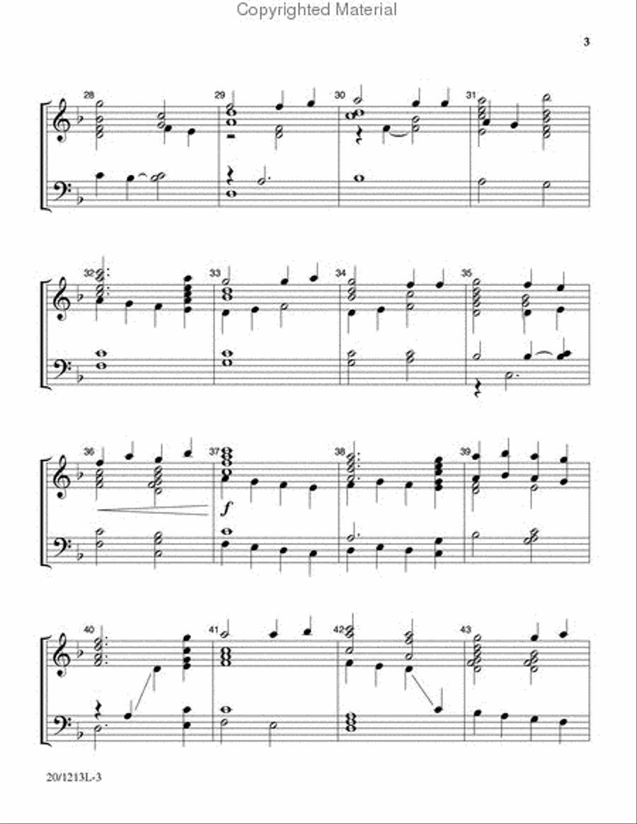 Simple Gifts 3-Octaves scores gallery preview page 4
