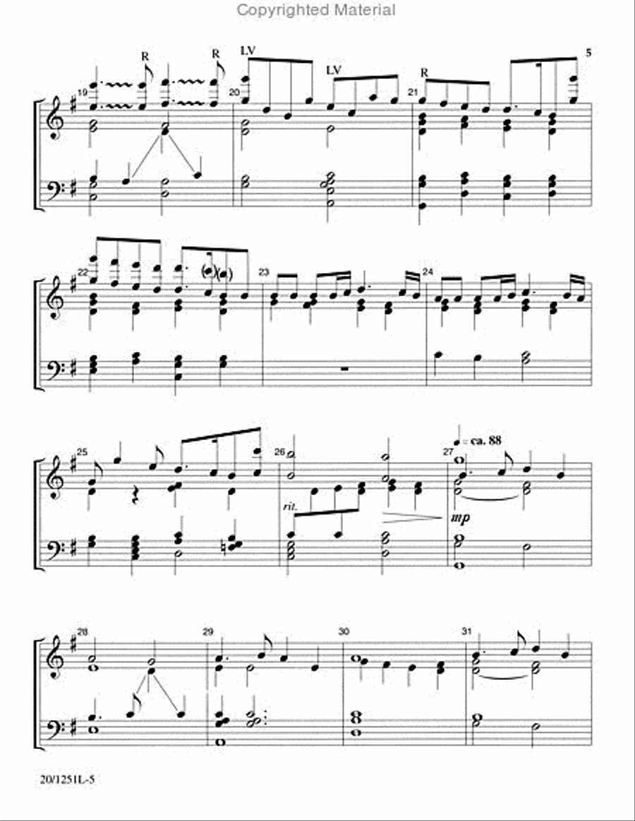 Tidings of Comfort and Joy 4-Octaves scores gallery preview page 4