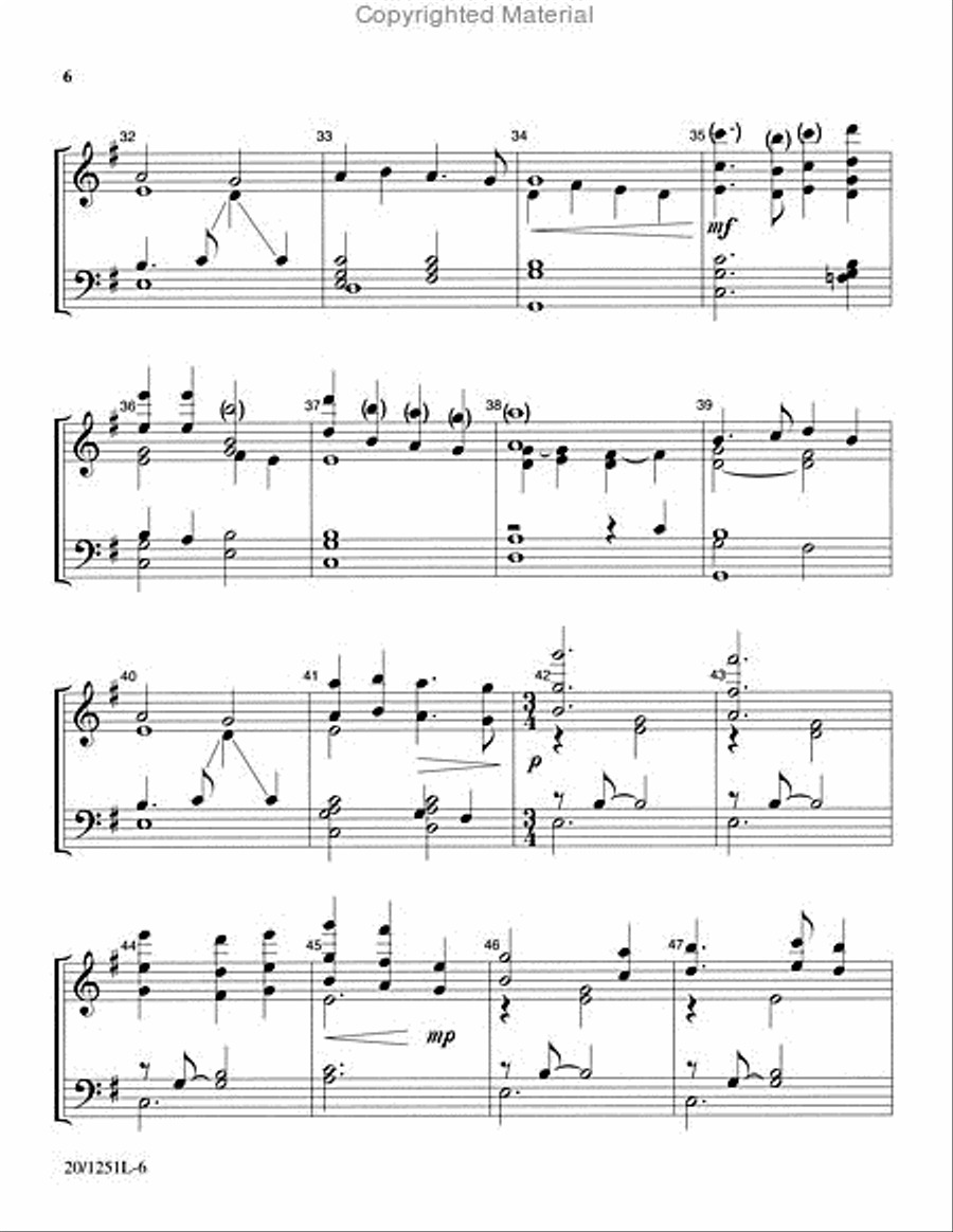 Tidings of Comfort and Joy 4-Octaves scores gallery preview page 5