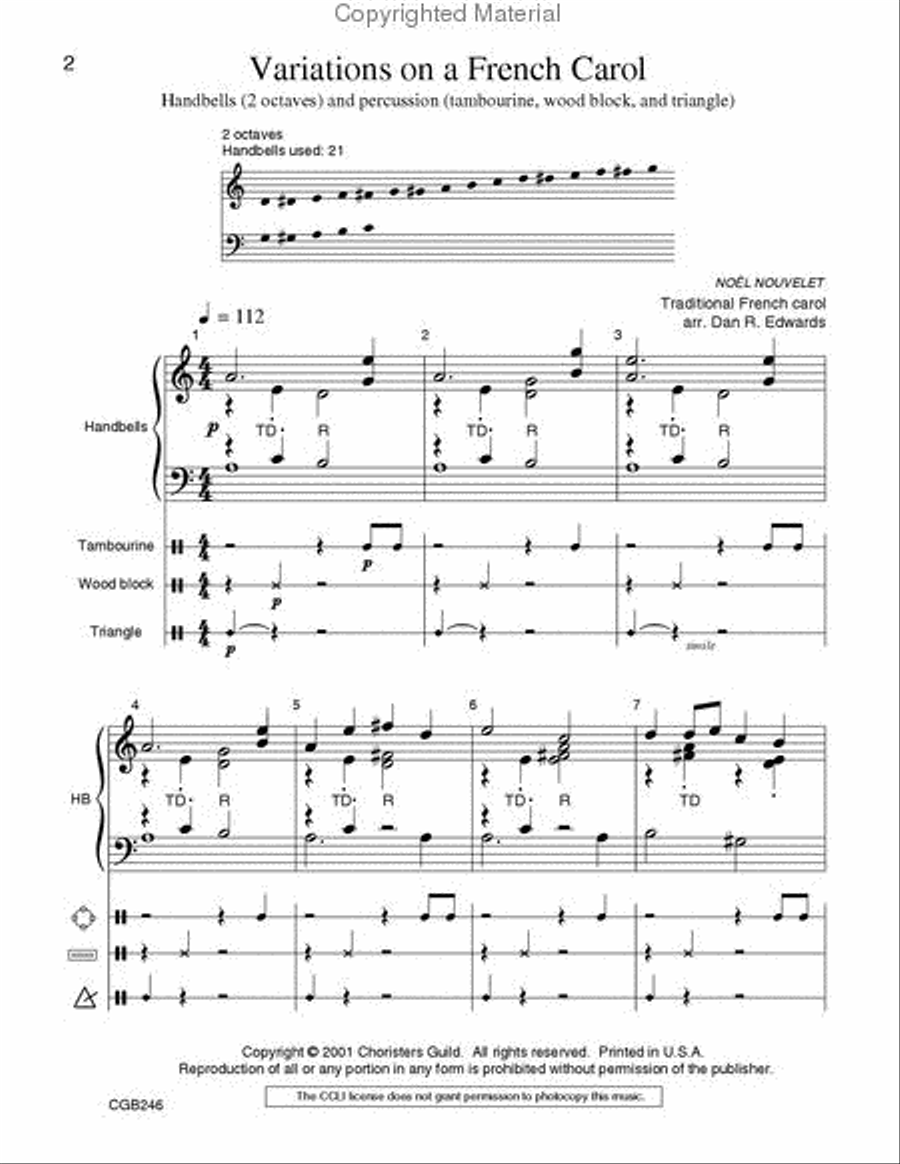 Variations on a French Carol