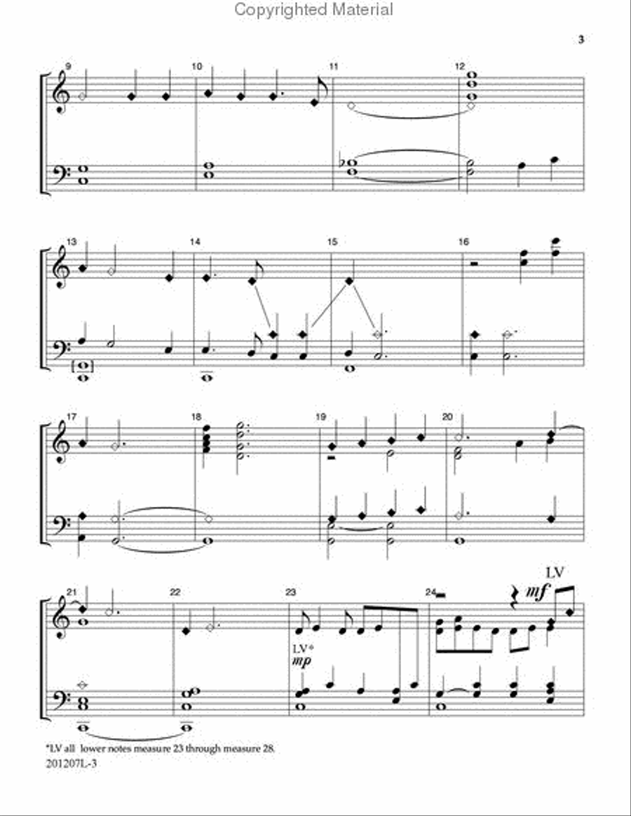 Were You There? - Handbell Edition 5-Octaves scores gallery preview page 3