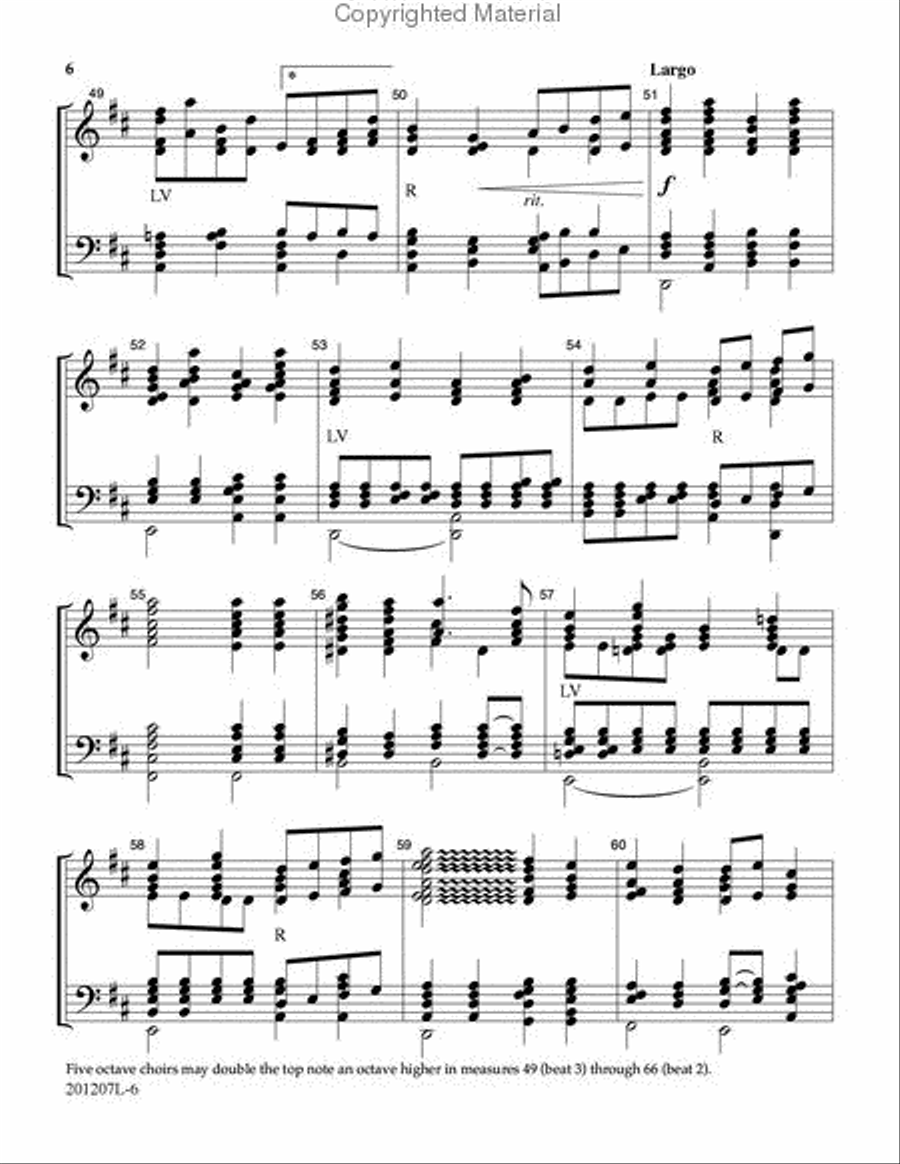 Were You There? - Handbell Edition 5-Octaves scores gallery preview page 6