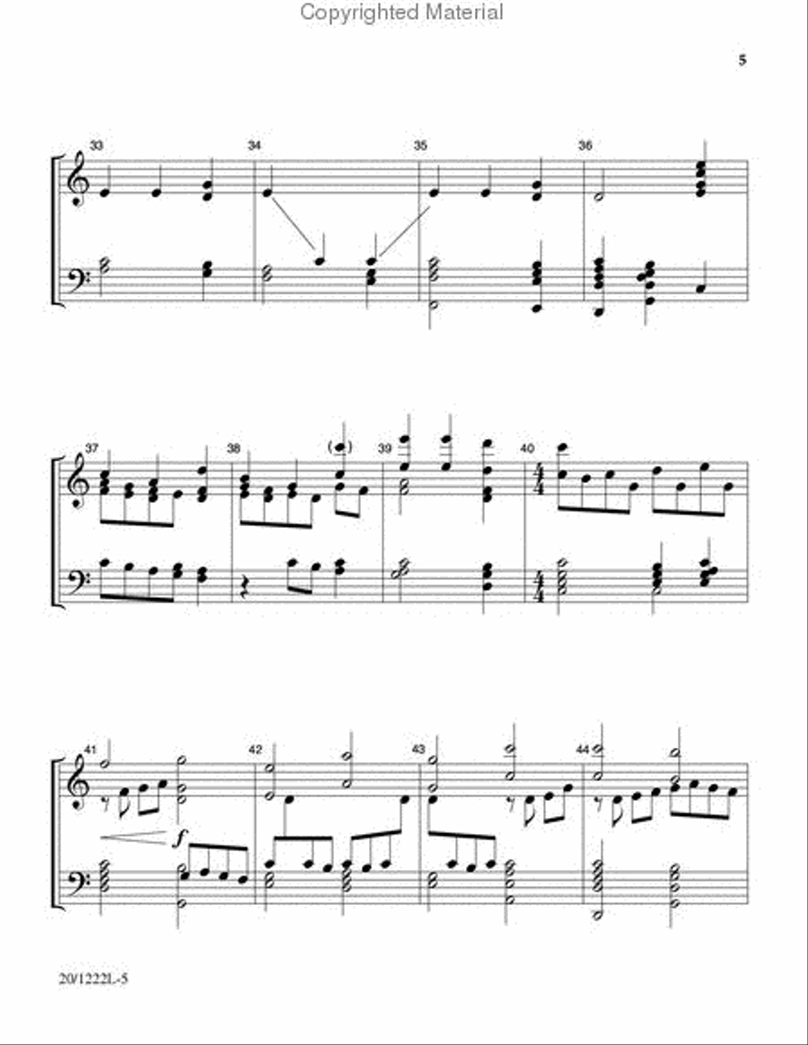With Unending Praise 5-Octaves scores gallery preview page 5