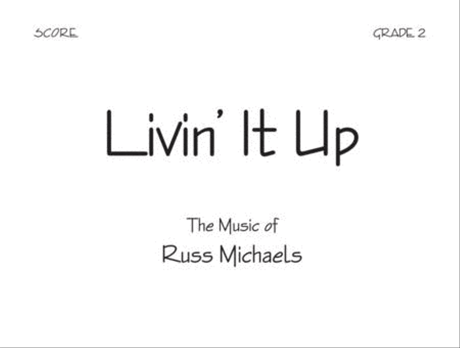 Livin' It Up Jazz Ensemble scores gallery preview page 1