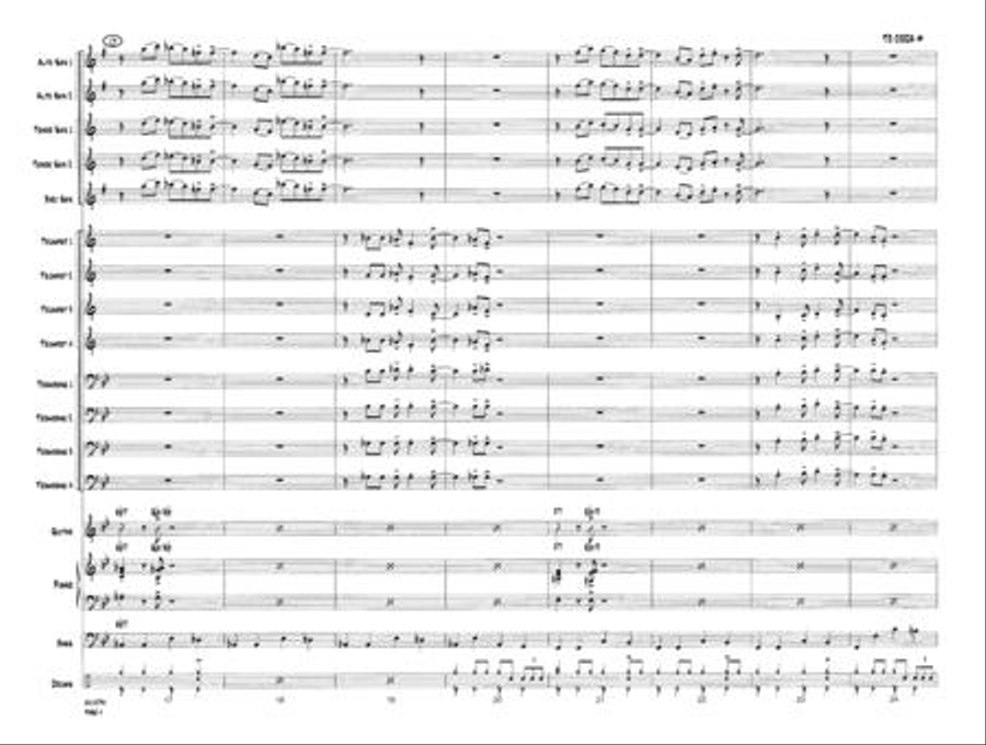 Livin' It Up Jazz Ensemble scores gallery preview page 5