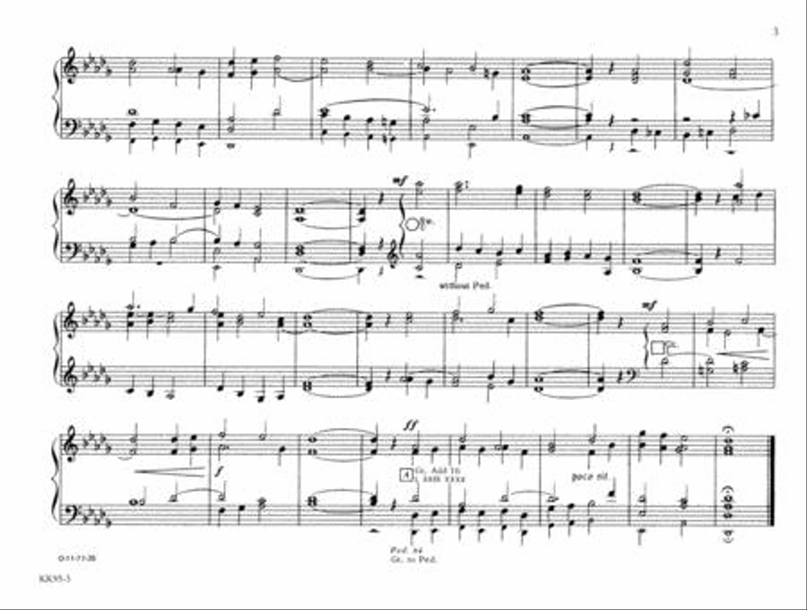 Emergency Organ Book, Vol. 1 Organ Solo scores gallery preview page 3