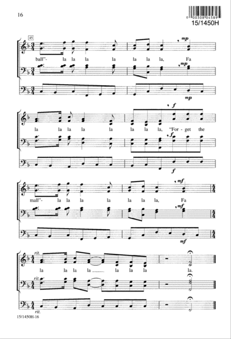 Three Fragmented Farces Three Fragmented Farces 4-Part scores gallery preview page 17