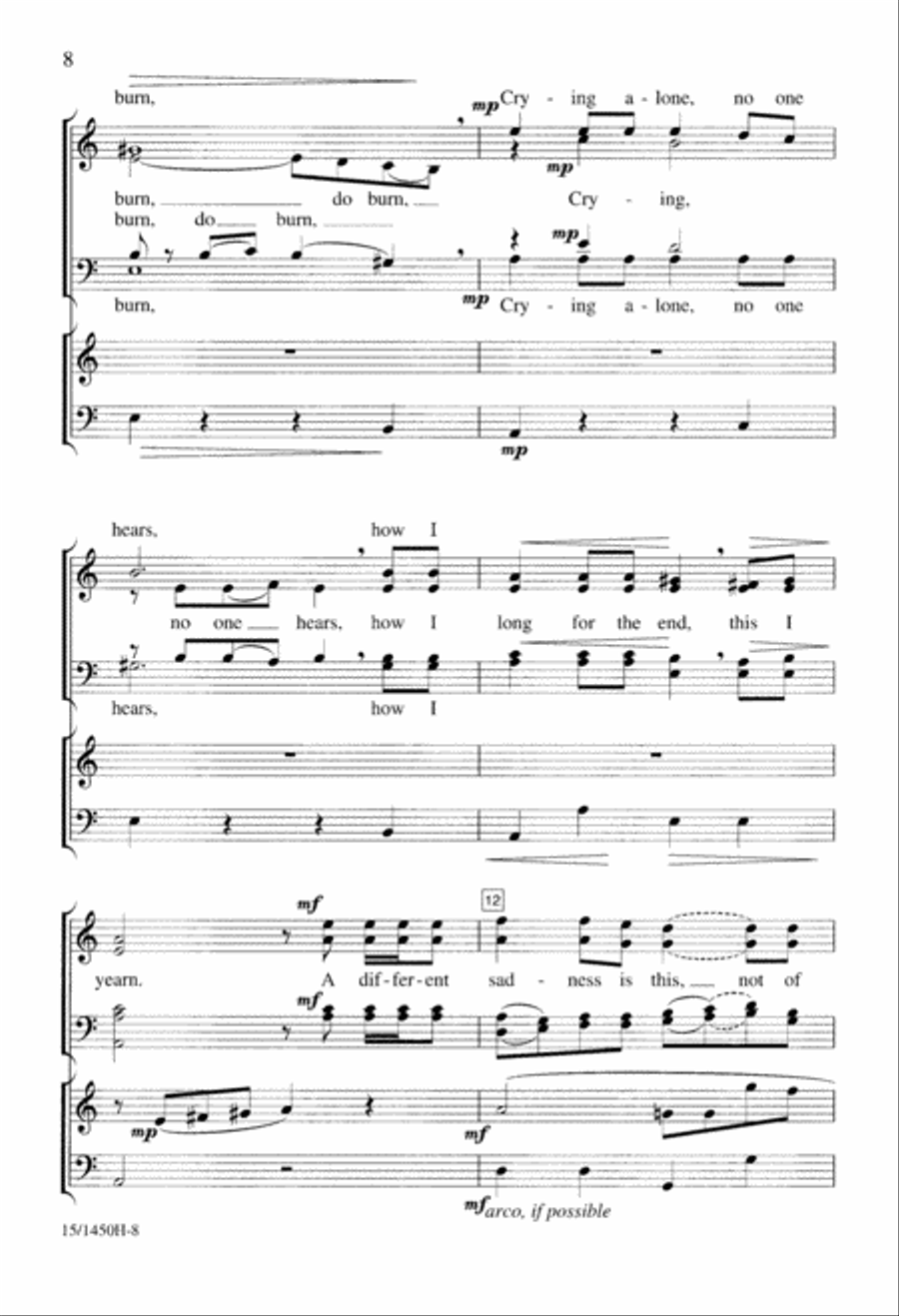 Three Fragmented Farces Three Fragmented Farces 4-Part scores gallery preview page 9