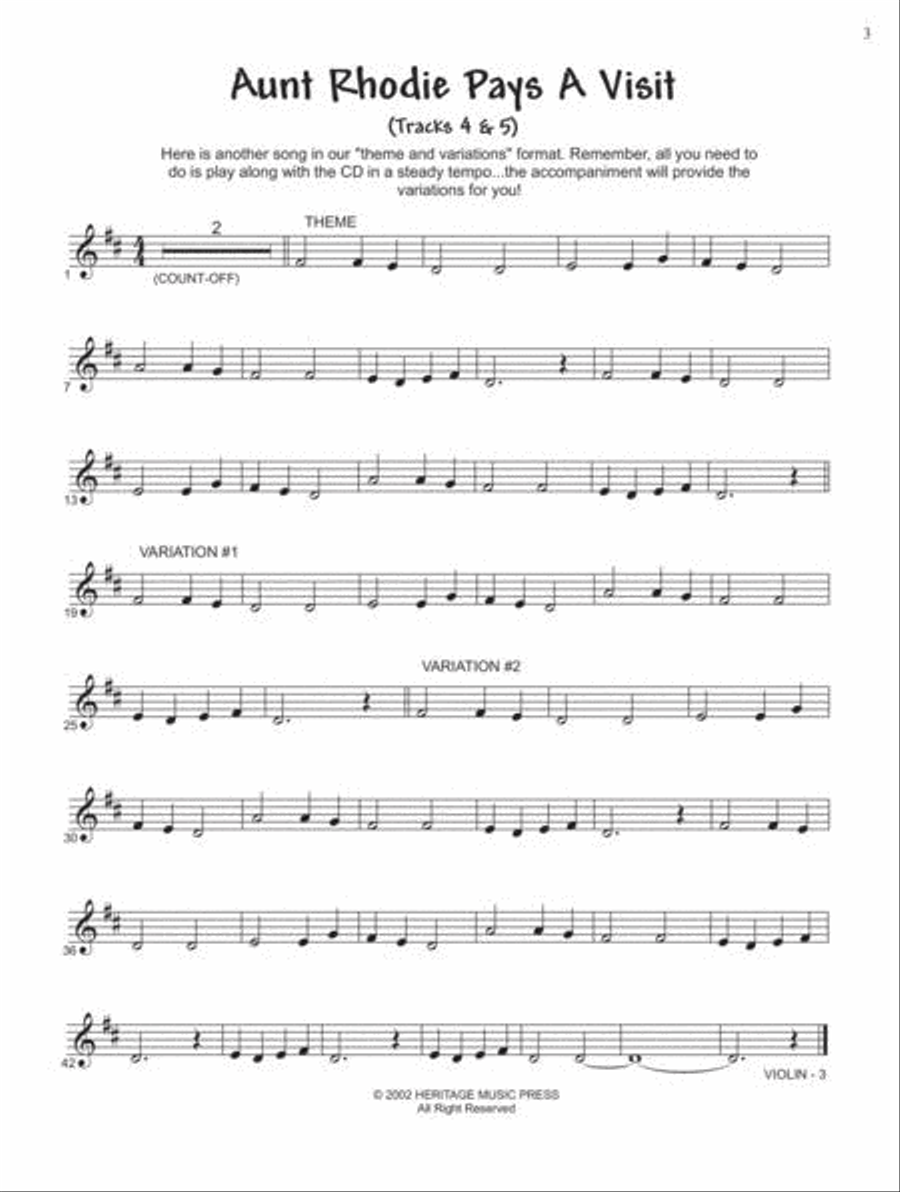 JumpStart - Violin Violin scores gallery preview page 3