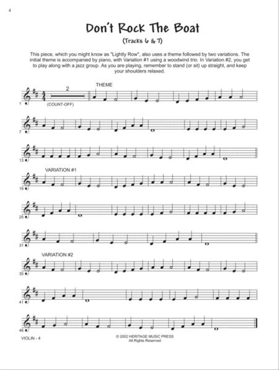 JumpStart - Violin Violin scores gallery preview page 4
