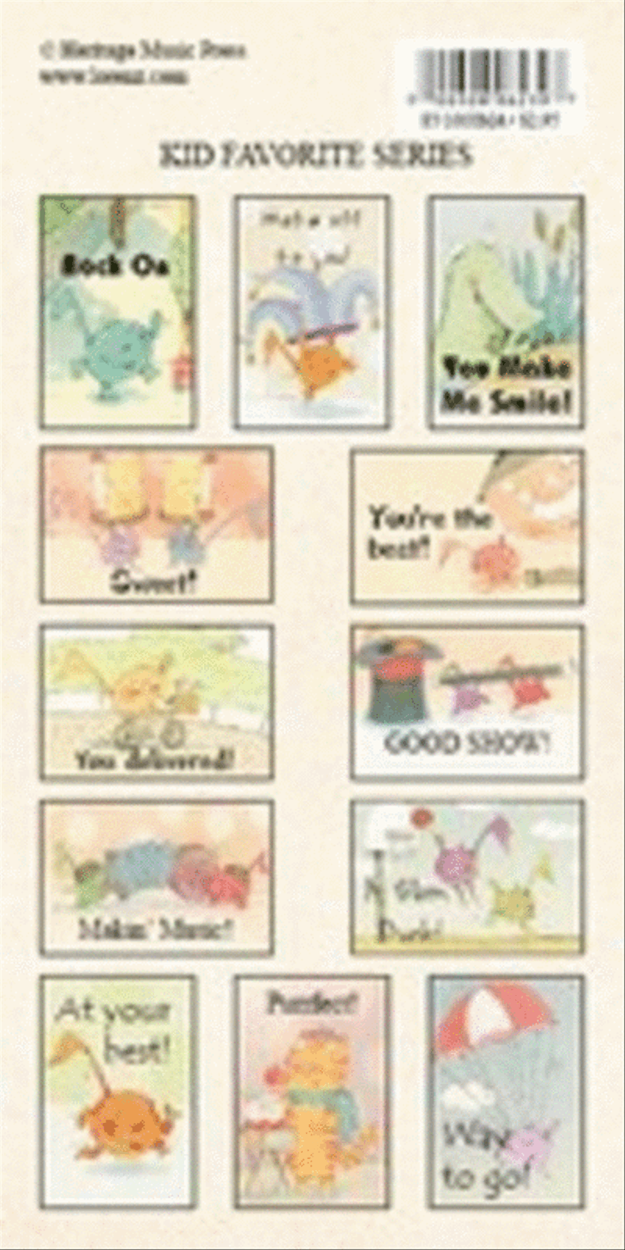 Stickers - Kid Favorite Series Awards & Certificates scores gallery preview page 1