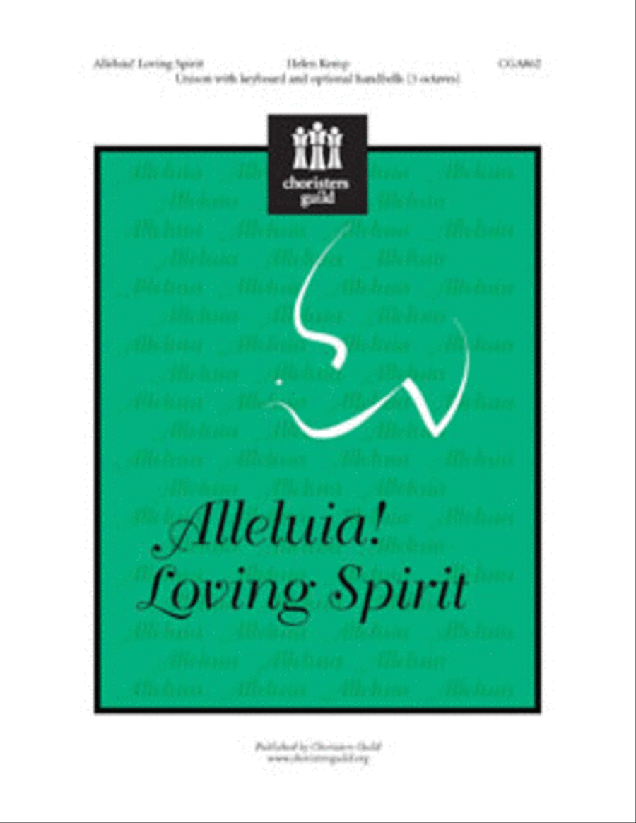 Alleluia Loving Spirit Unison Choir scores gallery preview page 1