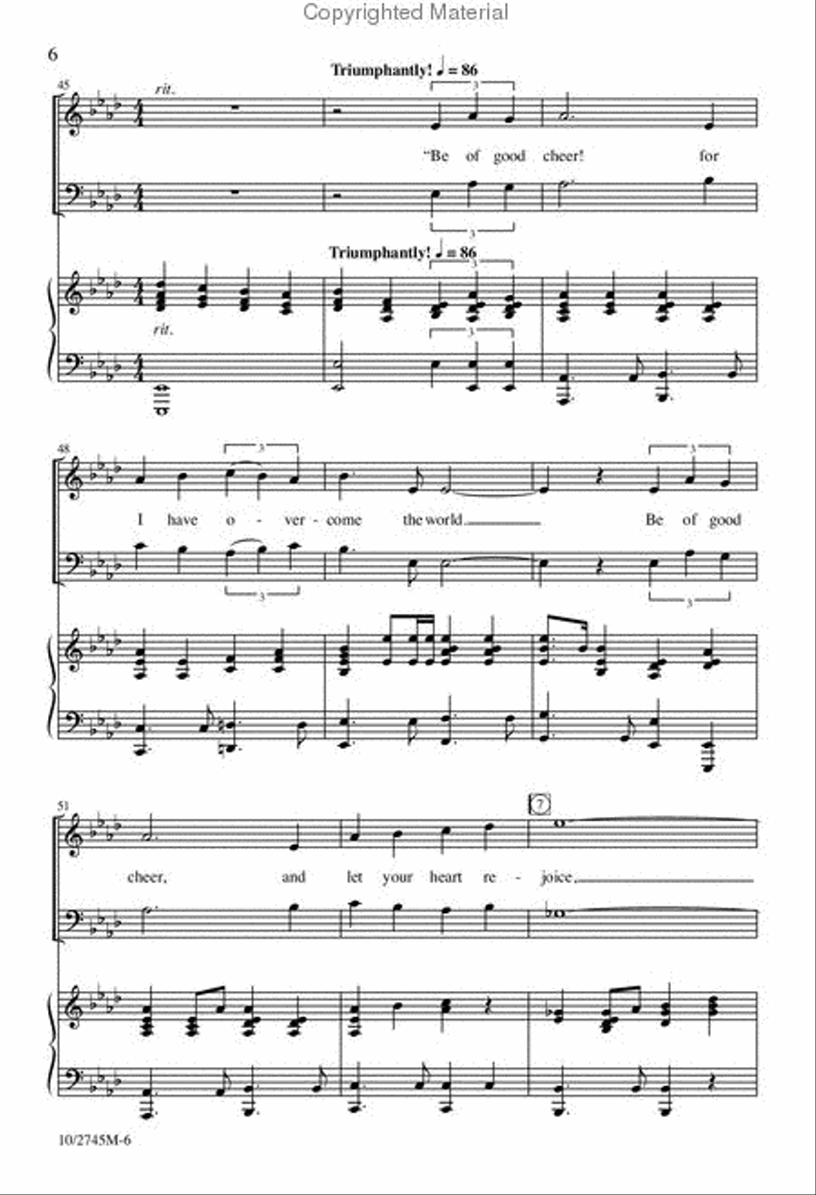 Be of Good Cheer 2-Part scores gallery preview page 6