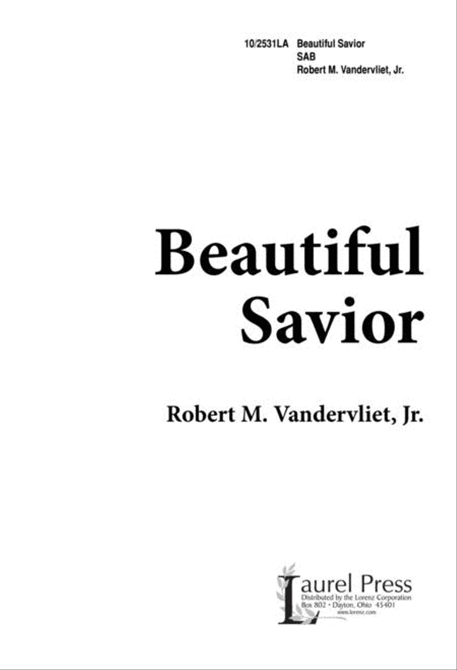 Beautiful Savior - SAB Beautiful Savior - SAB 3-Part scores gallery preview page 1