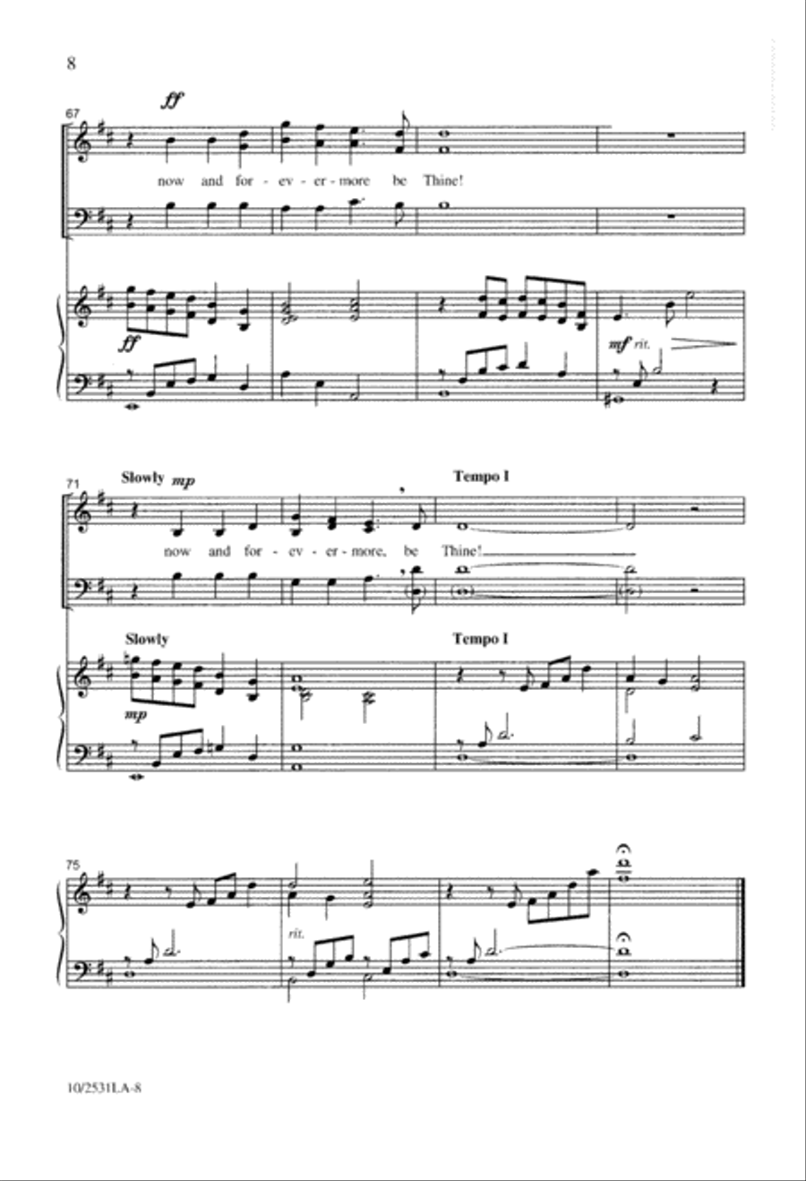 Beautiful Savior - SAB Beautiful Savior - SAB 3-Part scores gallery preview page 9