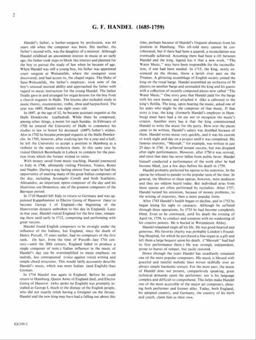 Handel: A Tribute Organ Solo scores gallery preview page 2