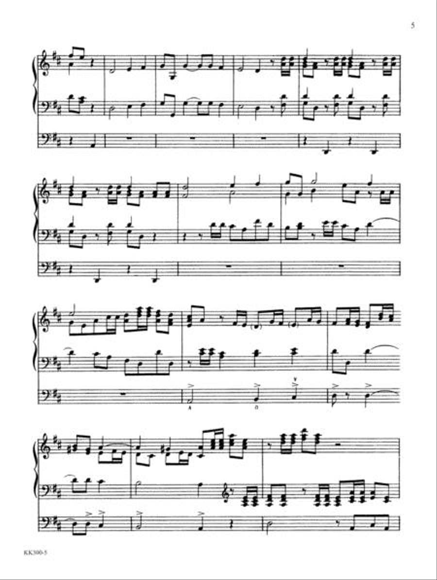 Handel: A Tribute Organ Solo scores gallery preview page 5