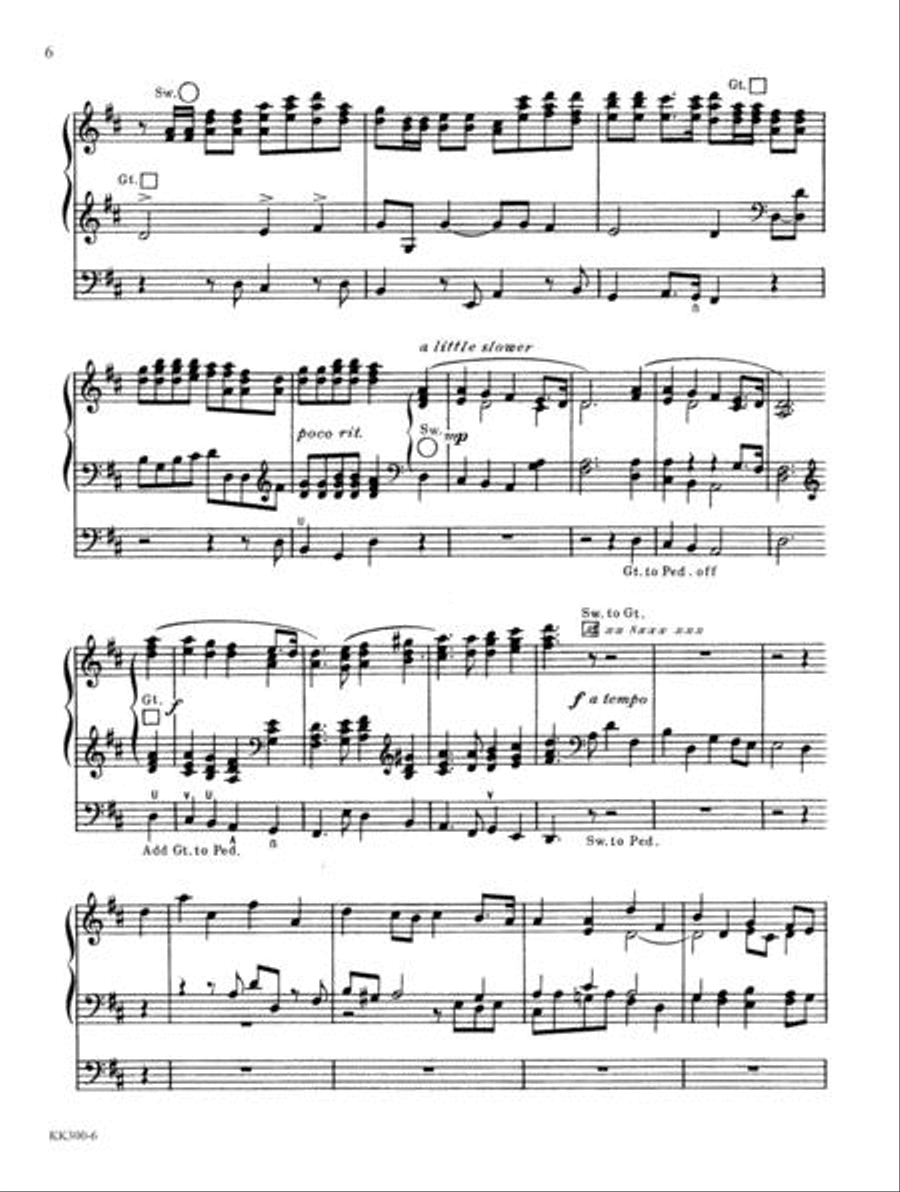 Handel: A Tribute Organ Solo scores gallery preview page 6