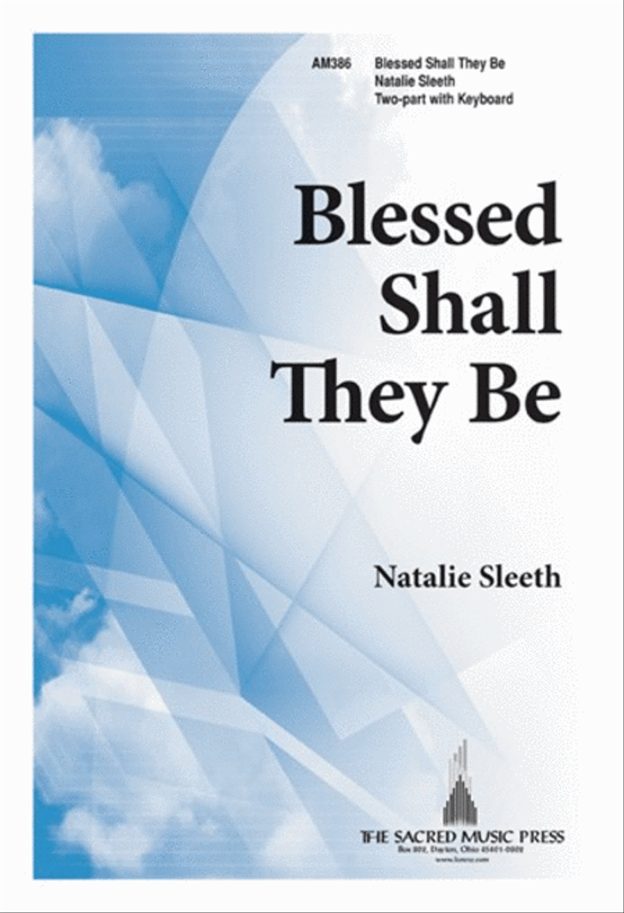 Blessed Shall They Be 2-Part scores gallery preview page 1