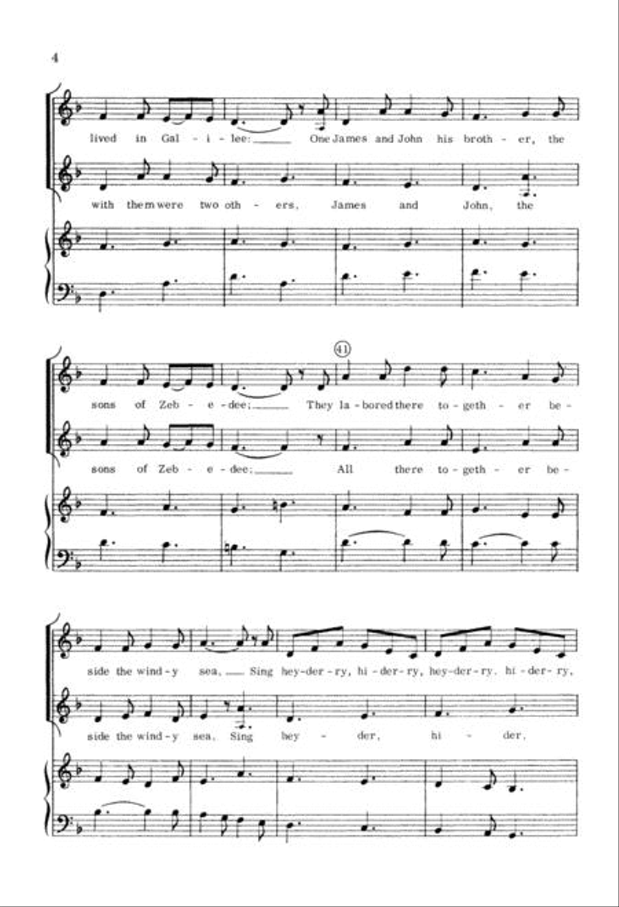 Carol of the Fishermen 2-Part scores gallery preview page 3