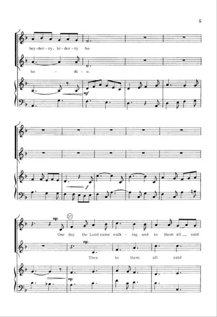 Carol of the Fishermen 2-Part scores gallery preview page 4