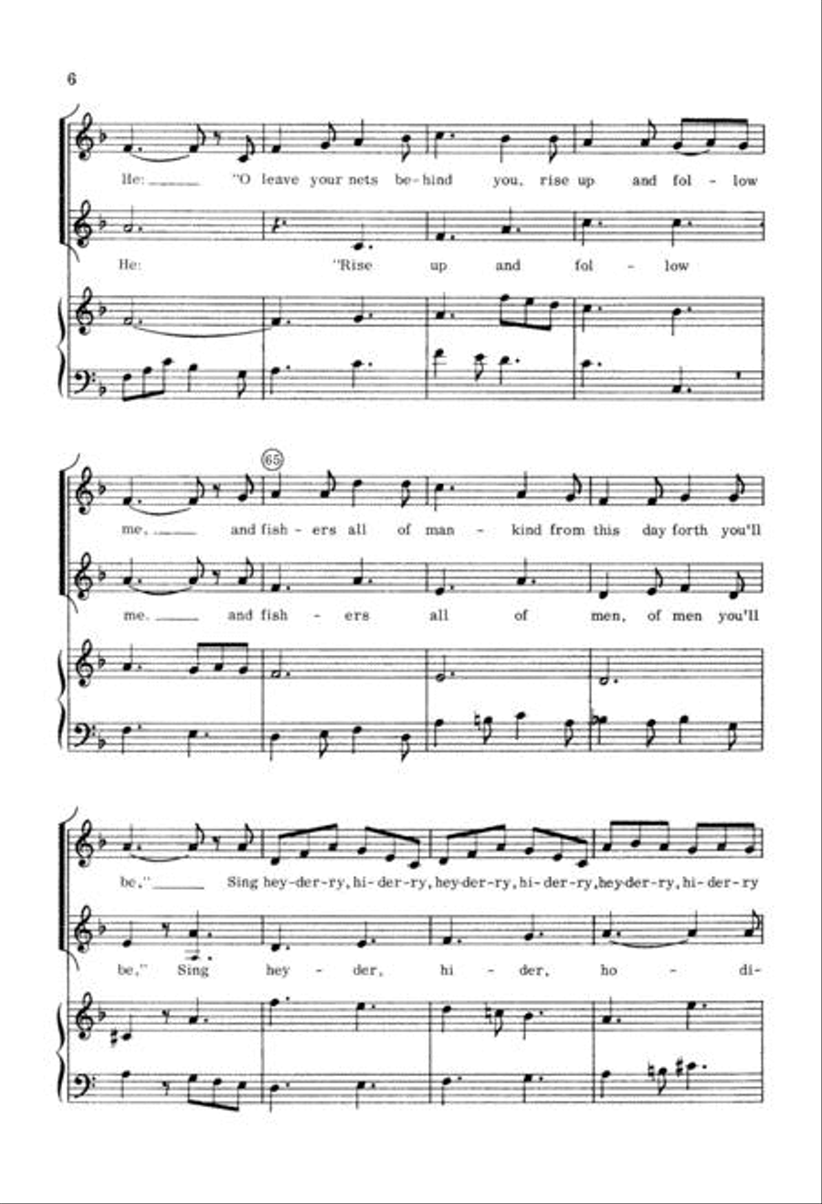 Carol of the Fishermen 2-Part scores gallery preview page 5