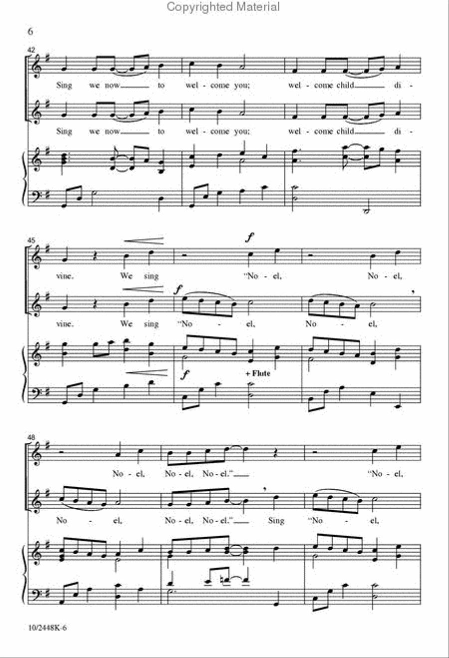 Child of Christmas Child of Christmas 2-Part scores gallery preview page 6