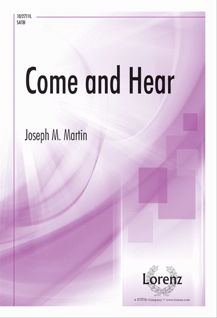 Come and Hear 4-Part scores gallery preview page 1