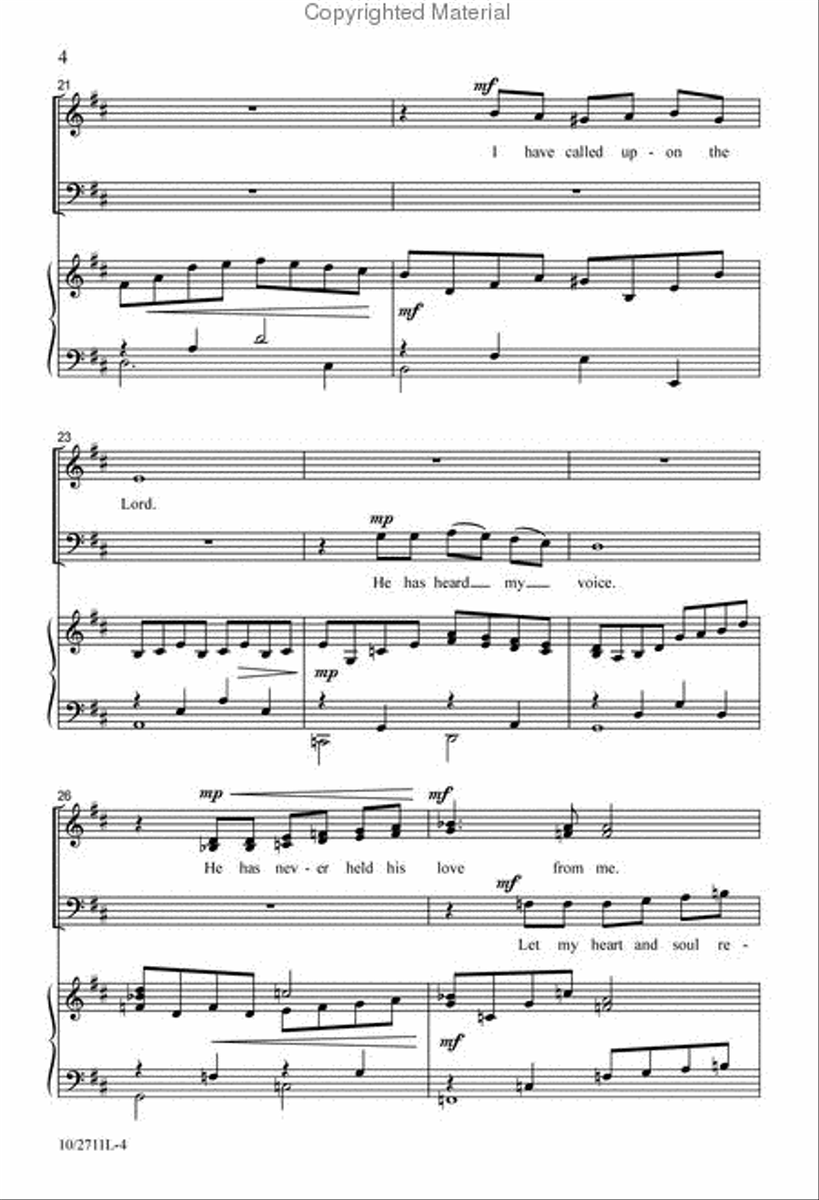 Come and Hear 4-Part scores gallery preview page 4