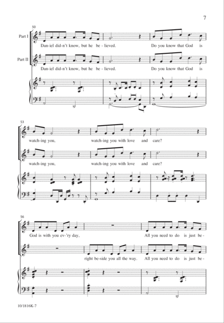 Did Noah Know? Did Noah Know? Unison Choir scores gallery preview page 8