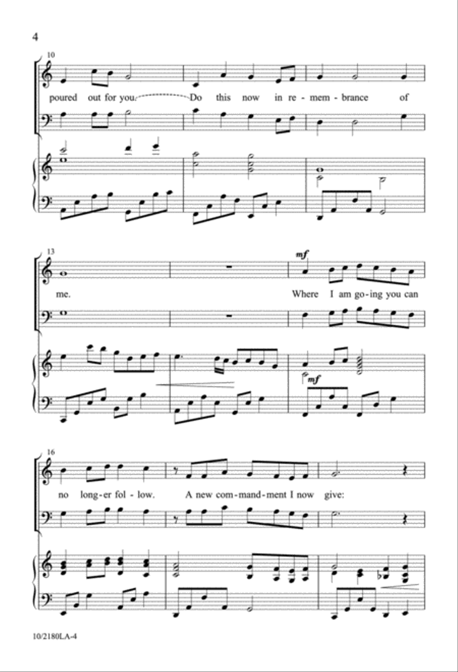 Do This in Remembrance of Me 3-Part scores gallery preview page 5