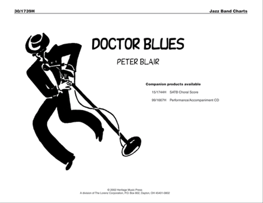 Doctor Blues - Instrumental Score and Parts Jazz Ensemble scores gallery preview page 1