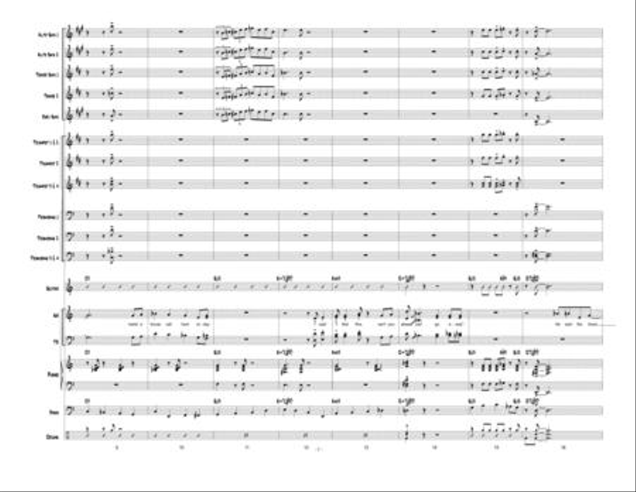 Doctor Blues - Instrumental Score and Parts Jazz Ensemble scores gallery preview page 2