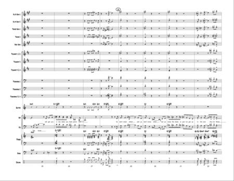Doctor Blues - Instrumental Score and Parts Jazz Ensemble scores gallery preview page 4