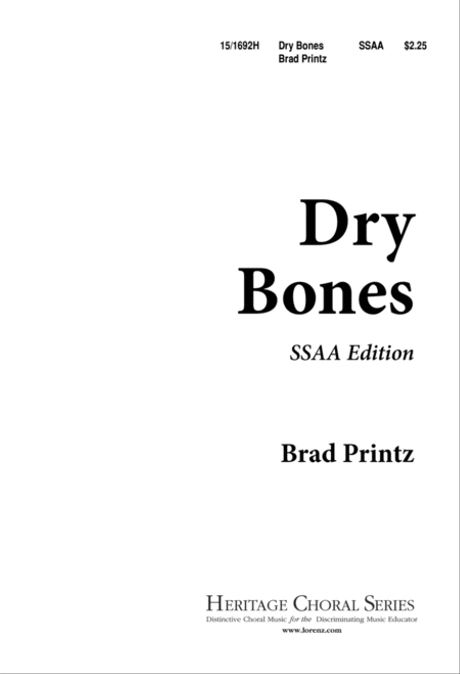 Dry Bones Dry Bones SSAA scores gallery preview page 2