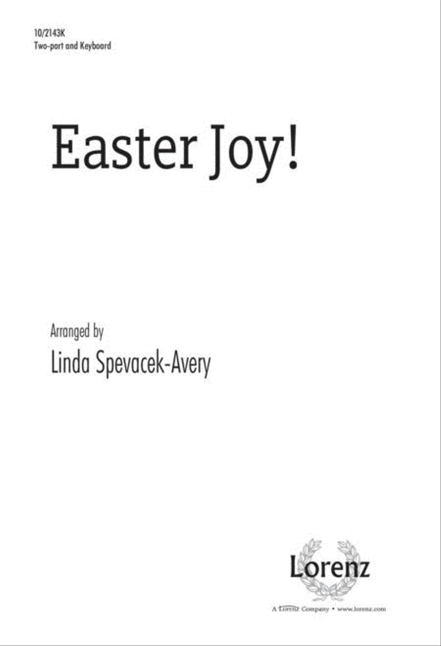 Easter Joy 2-Part scores gallery preview page 1