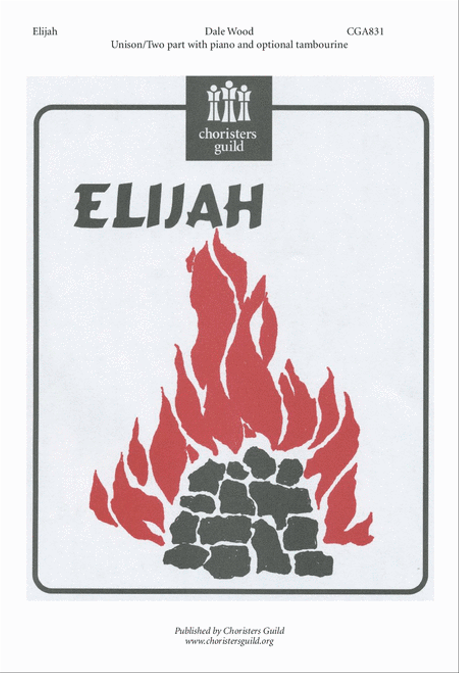 Elijah Unison Choir scores gallery preview page 1