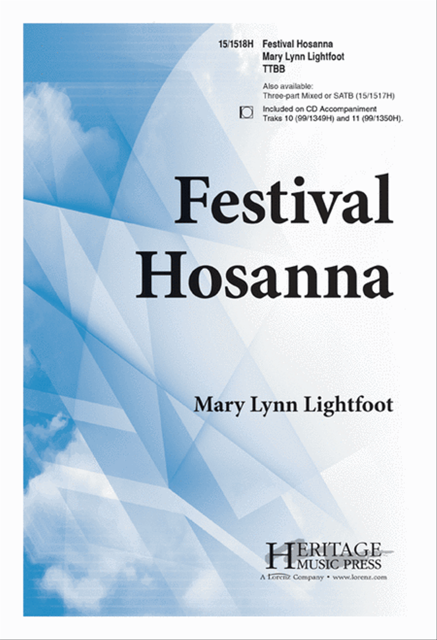 Festival Hosanna Festival Hosanna TTBB scores gallery preview page 1