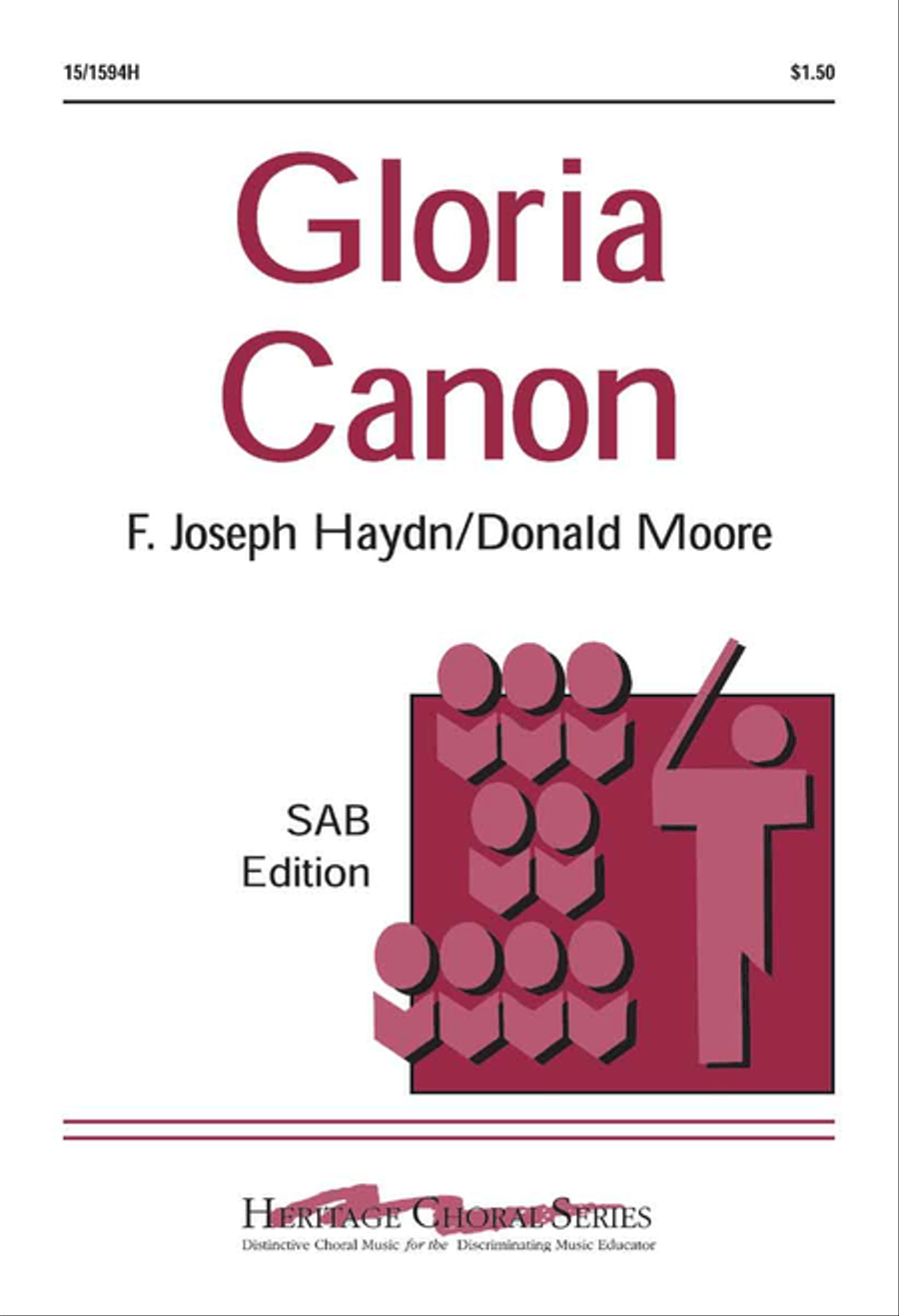 Gloria Canon Gloria Canon 3-Part scores gallery preview page 1