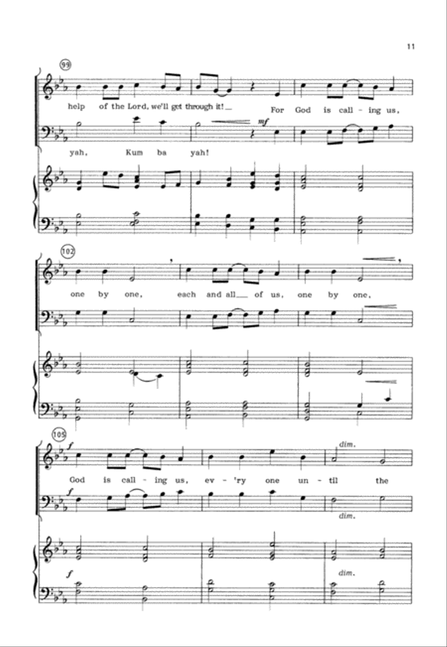 God Is Calling Us God Is Calling Us 2-Part scores gallery preview page 12