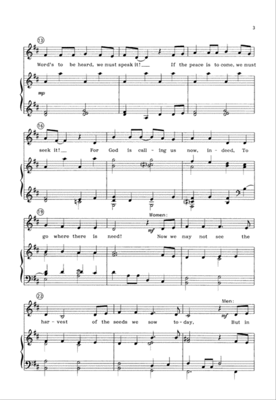 God Is Calling Us God Is Calling Us 2-Part scores gallery preview page 4