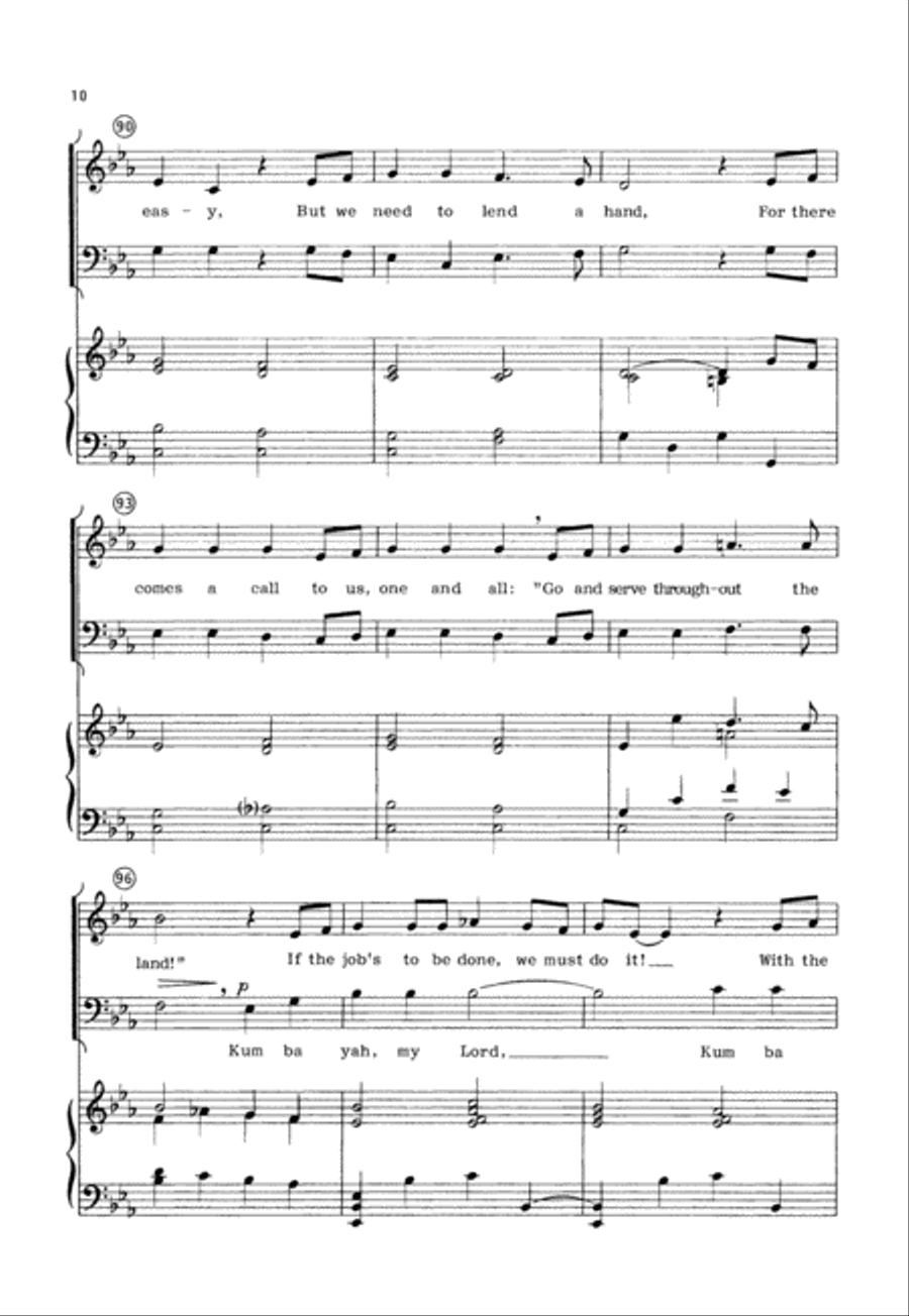 God Is Calling Us God Is Calling Us 2-Part scores gallery preview page 11
