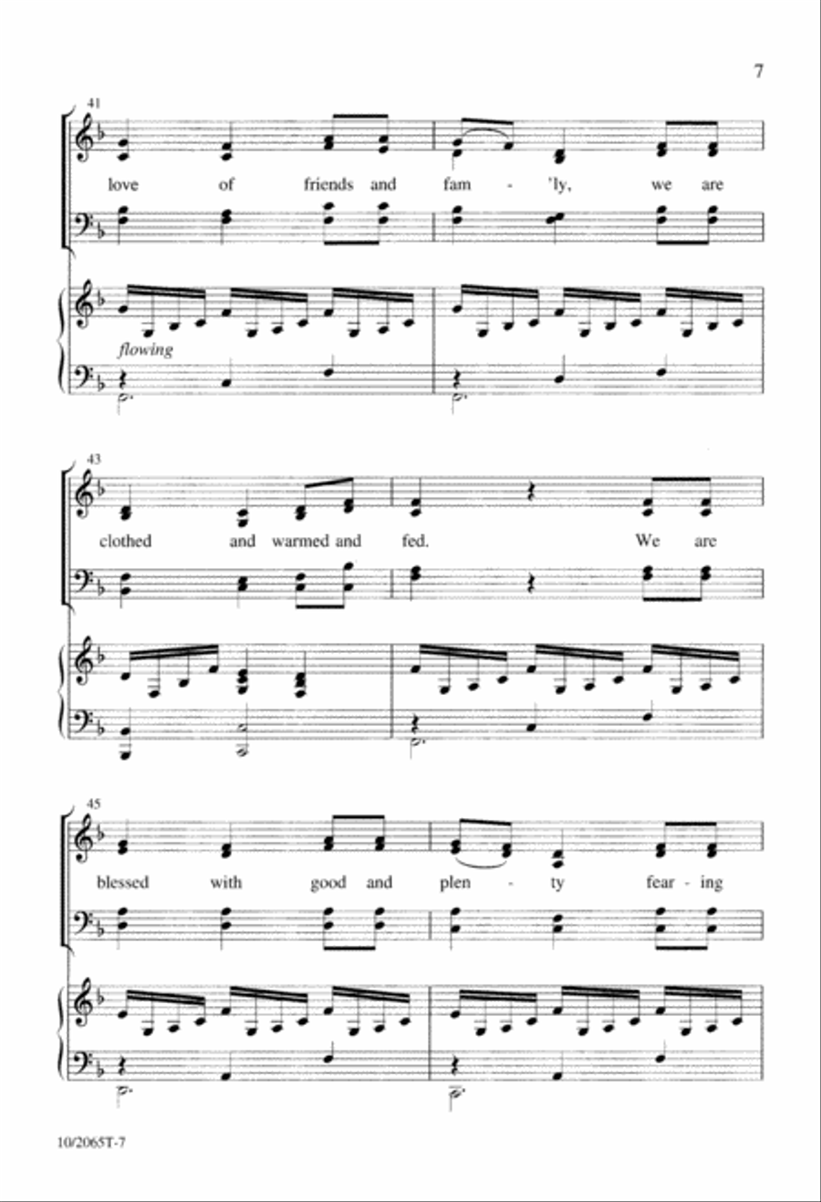 God, You Made Us In Your Image 4-Part scores gallery preview page 8
