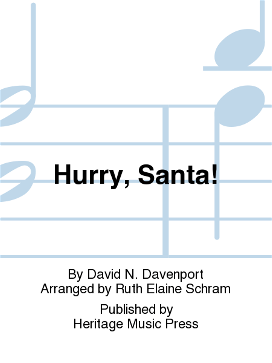 Hurry, Santa! 2-Part scores gallery preview page 1