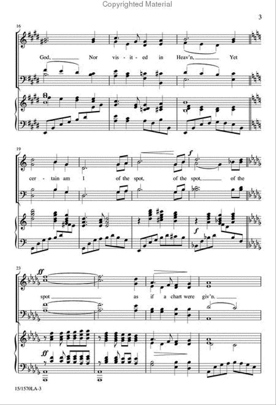 I Never Saw a Moor 4-Part scores gallery preview page 4